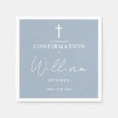 Search for confirmation napkins Dusty blue