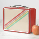 Search for vintage lunch boxes Stripes