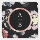 Search for black abstract stickers Rose gold
