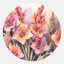 Search for gladiolus stickers Botanical