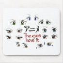 Search for anime eyes mouse mats Manga