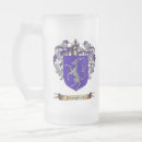 Search for family crest beer glasses Surname