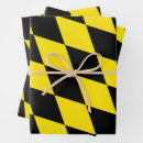 Search for black and yellow wrapping paper For him