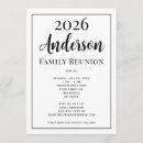 Search for modern family reunion invitations Party
