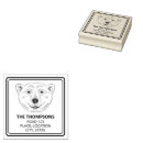 Search for polar bear rubber stamps Animal