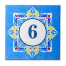 Search for house numbers tiles Blue