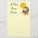 Search for vintage stationery paper Woman