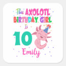 Search for axolotl salamander stickers Girl