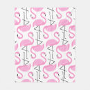 Search for cute pink flamingo blankets Girly