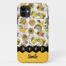 Search for bee iphone cases Black