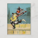 Search for cats singing postcards Retro