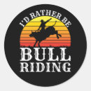 Search for riding a bull stickers Rodeo