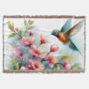 Search for hummingbird blankets Floral
