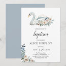 Search for rustic greenery christening invitations Modern