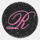 Search for monogrammed star stickers Initial