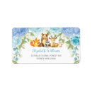 Search for animal return address labels Woodland animals