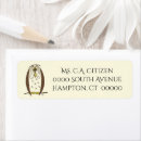 Search for cartoon owl return address labels Nature
