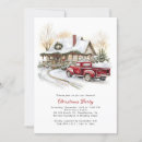 Search for adult christmas invitations Winter botanicals