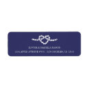 Search for tying the knot return address labels White