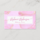 Search for children salon business cards Pink