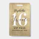 Search for badge birthday invitations Gold