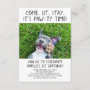 Search for puppy dog invitations Pawty