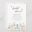 Search for pink bridal shower invitations Wildflowers