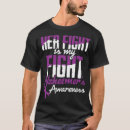 Search for her fight is my fight tshirts Disease