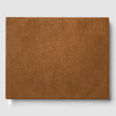 Search for leather guest books Rustic