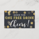 Search for free drink business cards Cheers