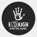 Search for gun violence stickers Awareness
