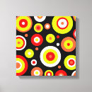 Search for round canvas prints Design