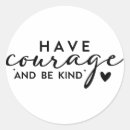 Search for courage stickers Inspirational quote