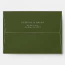Search for olive green wedding envelopes Vintage