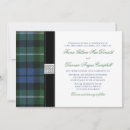 Search for ancient wedding invitations Tartan