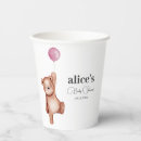 Search for teddy bear paper cups Pink