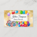 Search for balloon business cards Elegant