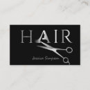 Search for hairdresser appointment cards Simple