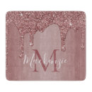 Search for glitter chopping boards Girly