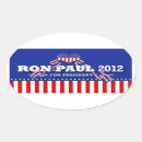 Search for 2012 oval stickers Ron paul