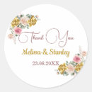 Search for gold wreath wedding stickers Calligraphy