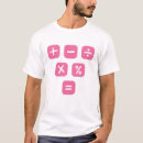 Search for mathematical symbols tshirts Student