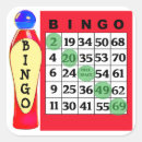 Search for bingo stickers Lucky
