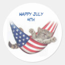 Search for fourth of july cat stickers Cute