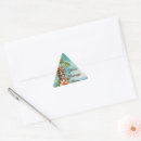Search for parties triangle stickers Girly