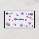 Search for polka dot business cards Unique
