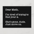 Search for pun postcards Math
