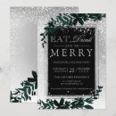 Search for silver and gold christmas invitations Typography
