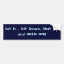 Search for sitting bumper stickers Down