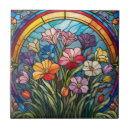 Search for stained tiles Flowers
